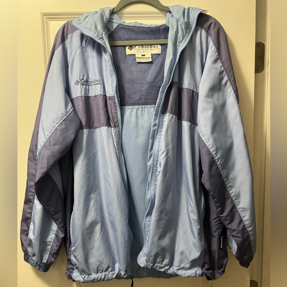 Blue Columbia Soft Shell Jacket - image 1